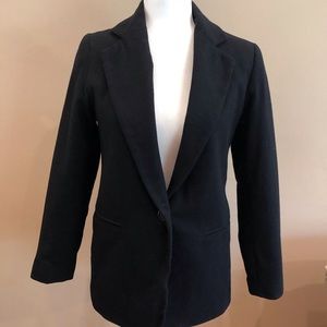 Savannah Black Wool Suit Jacket, Size 4